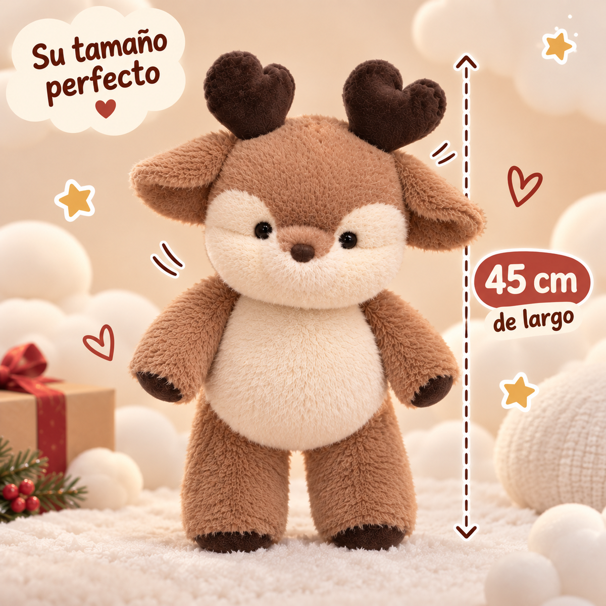 Renny™ – The Plush Reindeer That Runs When You Shake It
