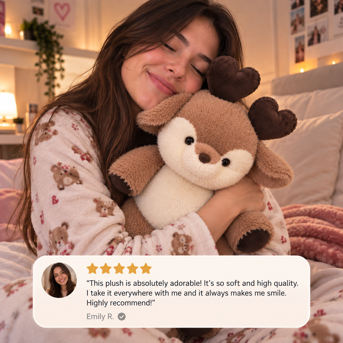 Renny™ – The Plush Reindeer That Runs When You Shake It